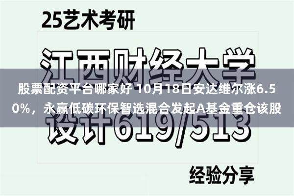 股票配资平台哪家好 10月18日安达维尔涨6.50%，永赢低碳环保智选混合发起A基金重仓该股