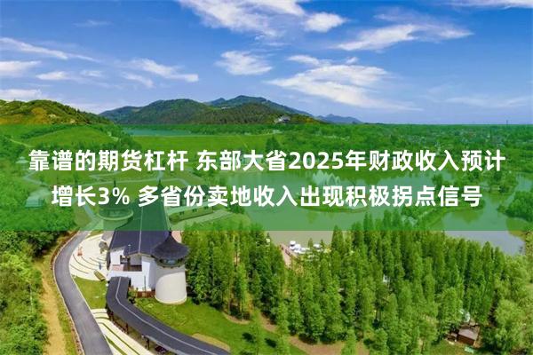 靠谱的期货杠杆 东部大省2025年财政收入预计增长3% 多省份卖地收入出现积极拐点信号